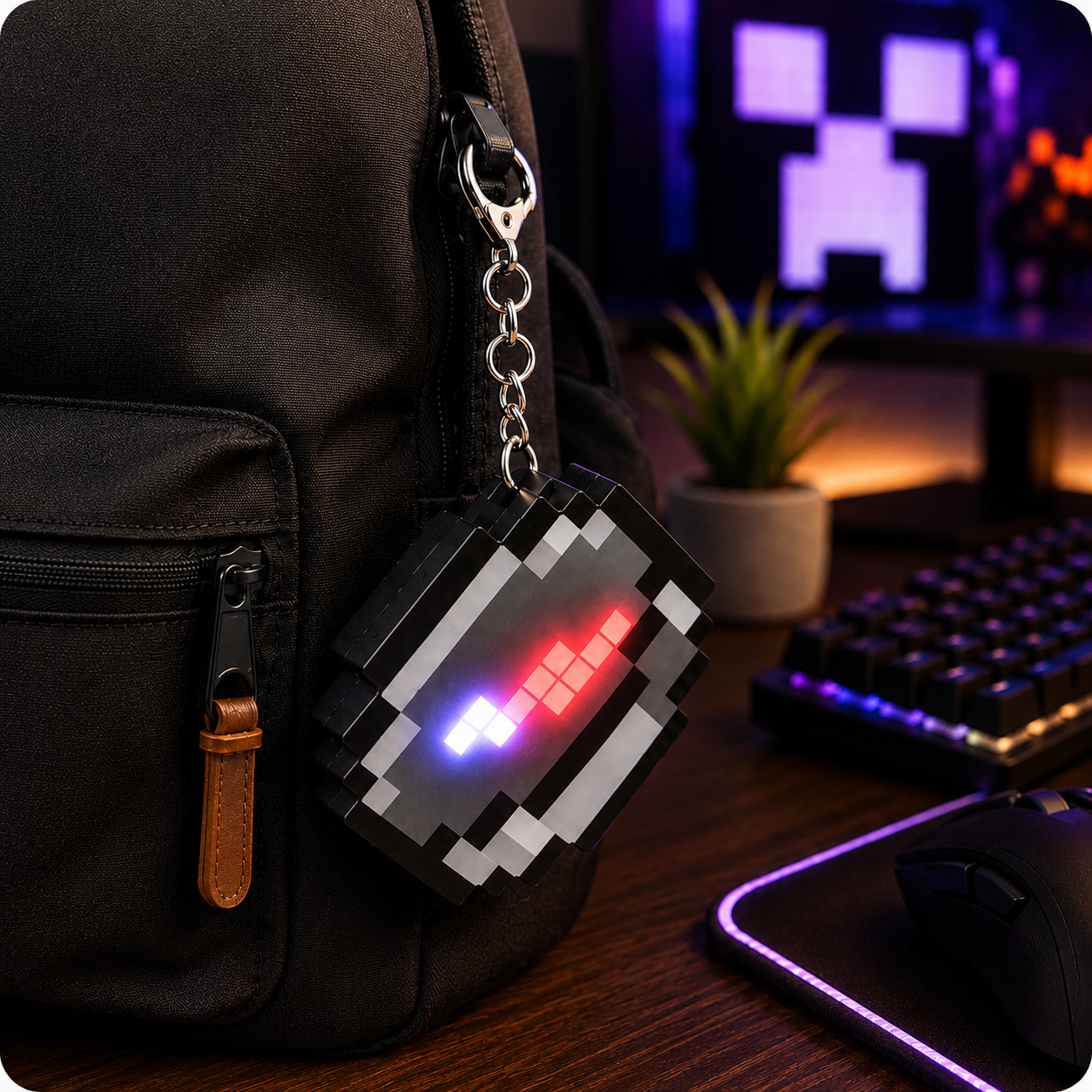 MineNorth - Brújula Pixel LED